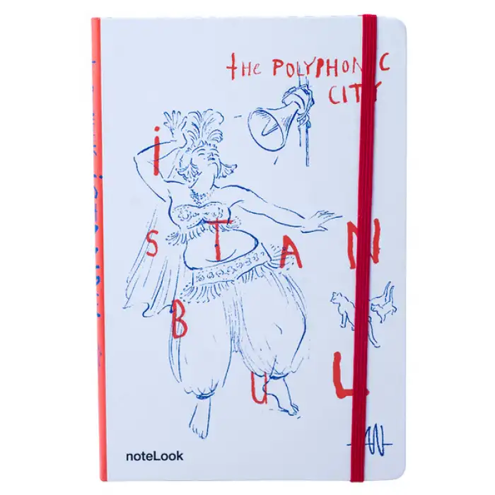 SCRIKSS İSTANBUL DANSÖZ A6 ÇİZGİSİZ NOT DEFTERİ