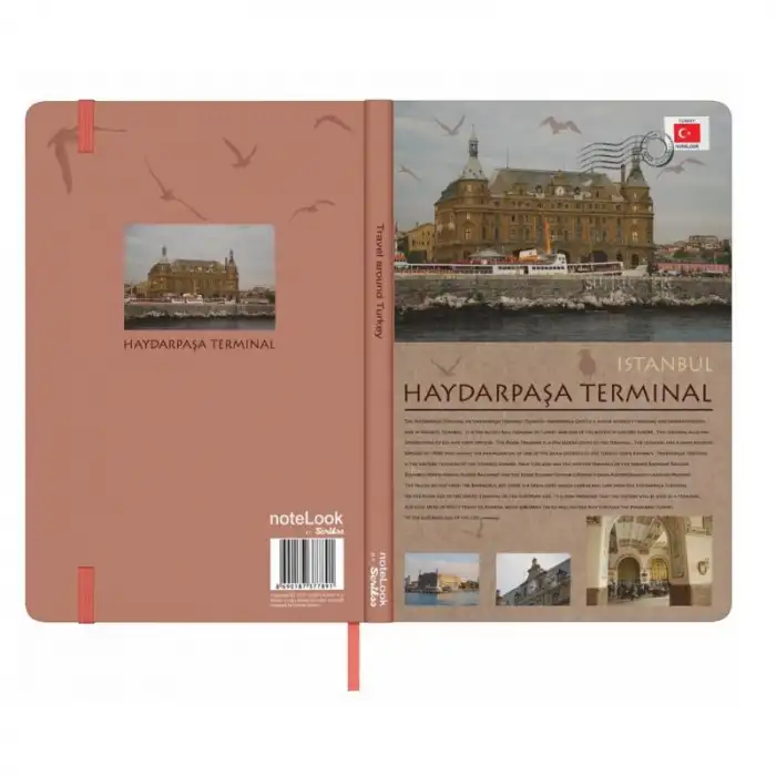 SCRIKSS TRAVEL AROUND TURKEY HAYDARPAŞA A6 ÇİZGİSİZ NOT DEFTERİ