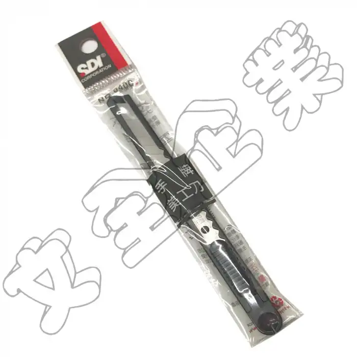 SDI MAKET BIÇAĞI METAL SİYAH 0400