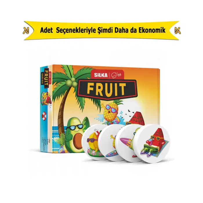 SİLKA FRUİT ŞEKİLLİ SİLGİ