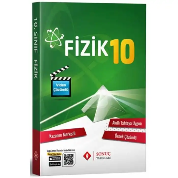 SONUÇ 10.SINIF FİZİK KAZANIM MERKEZLİ SORU BANKASI SETİ