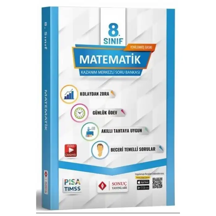 Sonuç 8.Sınıf Matematik Kazanım Merkezli Soru Bankası