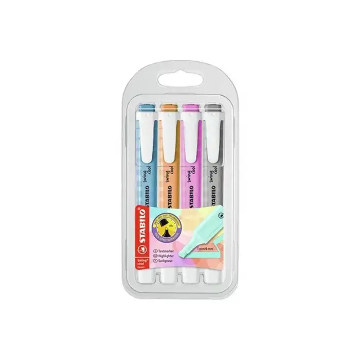STABILO SWING COOL PASTEL 4LÜ PAKET (51000993)