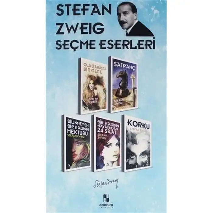 Stefan Zweig Seçme Eserleri 5 Kitap Kutu