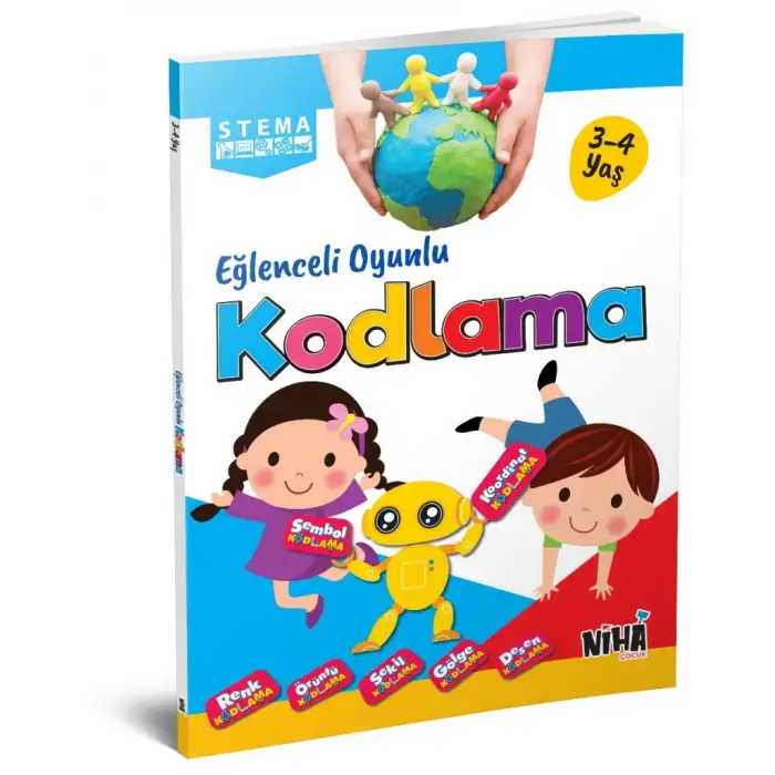 Stema Eğlenceli Oyunlu Kodlama 3 4 Yaş