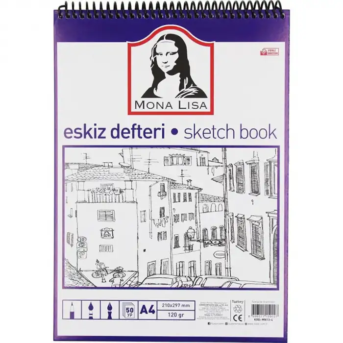 Südor Bn05-4 Eskiz Defteri A4 120 Gr