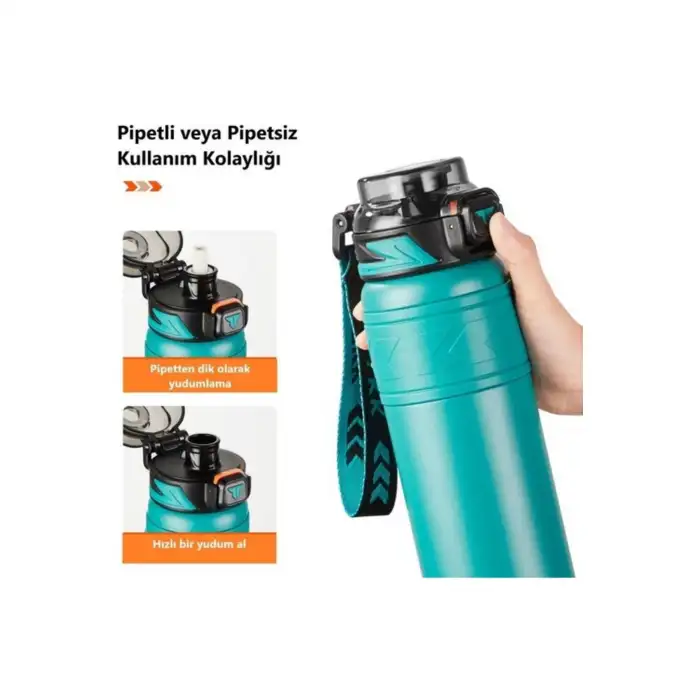 Tkk Çelik Termos 900 Ml T2025 Turkuaz