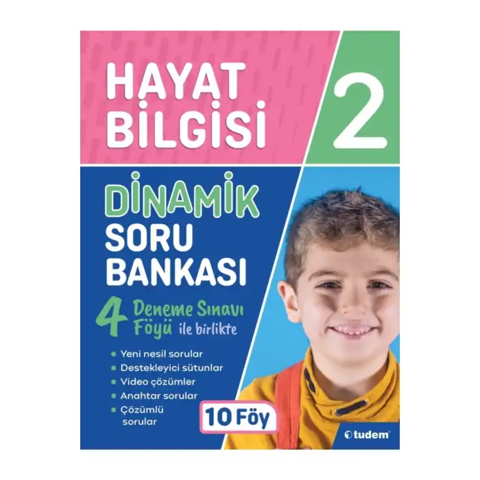 TUDEM 2.SINIF HAYAT BİLGİSİ DİNAMİK SORU BANKASI