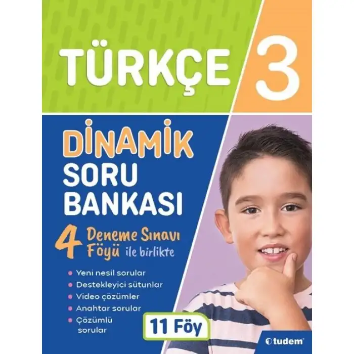 TUDEM 3.SINIF TÜRKÇE DİNAMİK SORU BANKASI