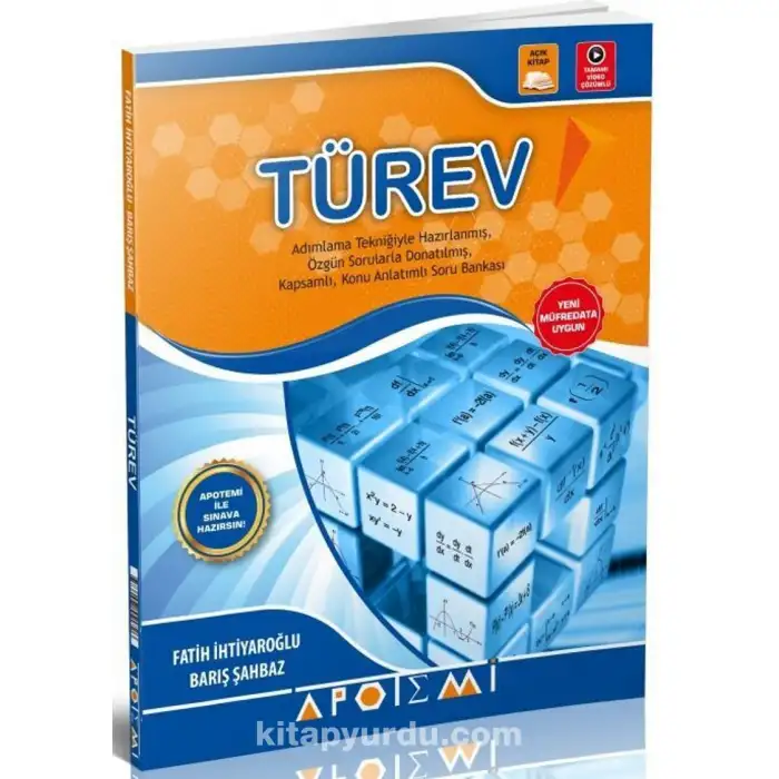 Türev Konu Anlatımlı Soru Bankası Apotemi Yayınları