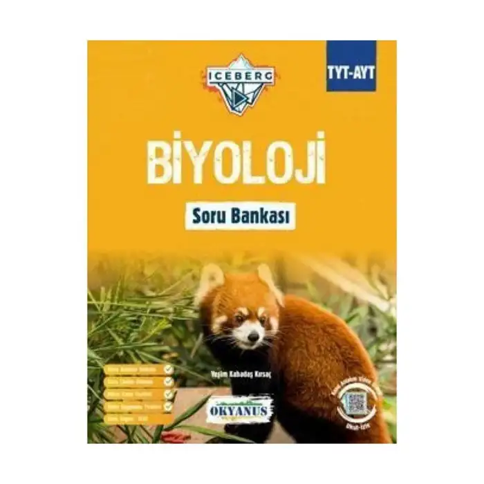 TYT AYT İCEBERG BİYOLOJİ SORU BANKASI