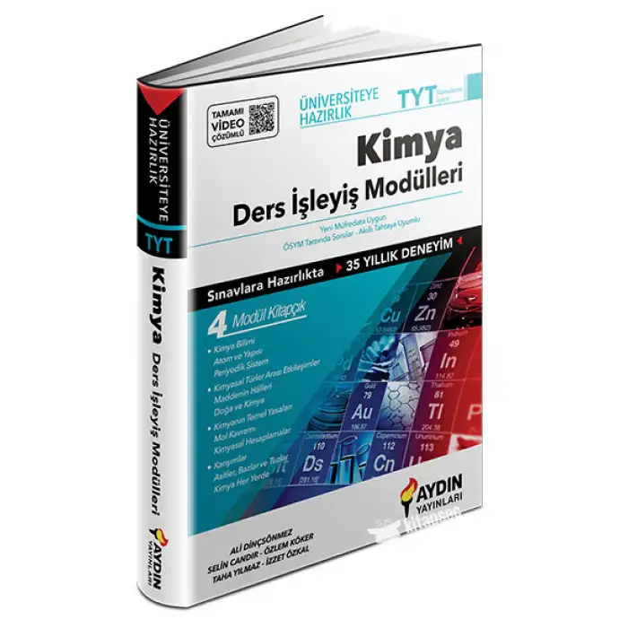 TYT Kimya Ders İşleyiş Modülleri Aydın Yayınları