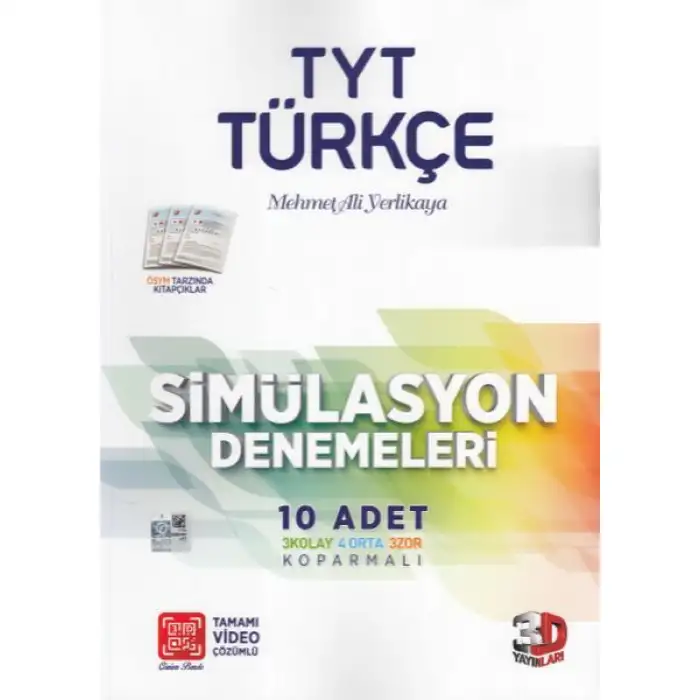 TYT Türkçe Simülasyon Denemeleri 2023 Detaylı Video Çözümlü