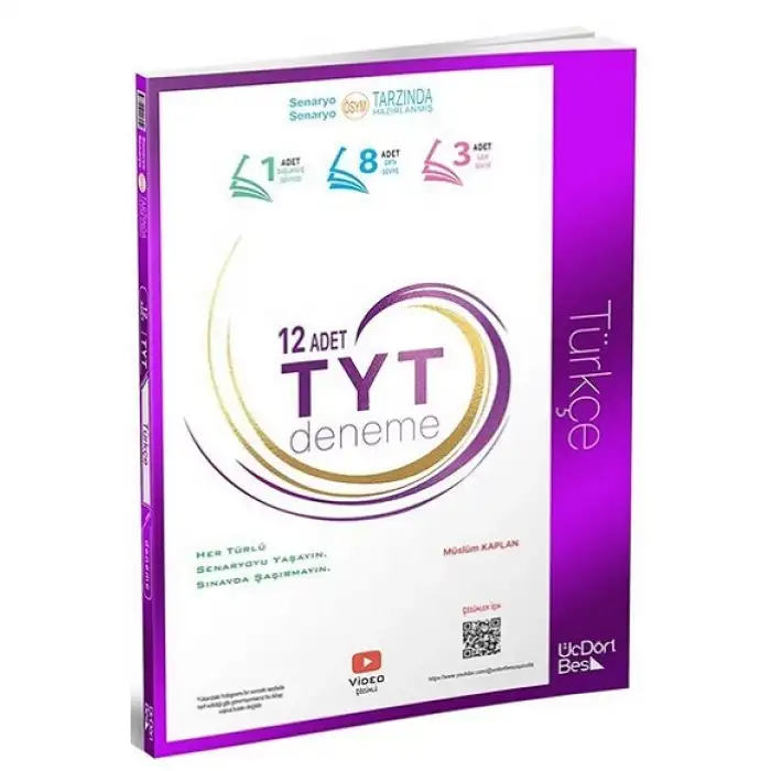 ÜÇDÖRTBEŞ TYT TÜRKÇE 12Lİ DENEME SINAVI