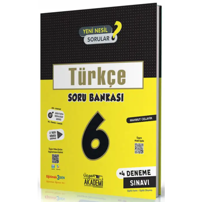 ÜÇGEN 6. Sınıf - TÜRKÇE - Soru Bankası