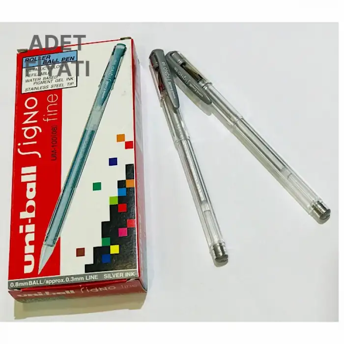 UNİ JEL KALEM SIGNO UM-100 0.8 GÜMÜŞ