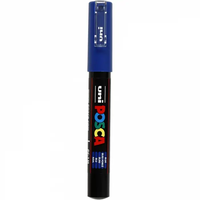 UNİ POSCA SU BAZLI POSTER MARKER 0.7 MAVİ