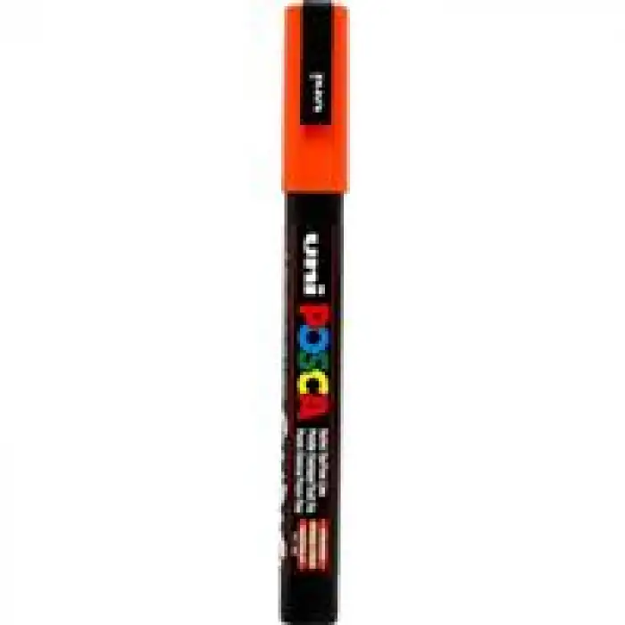 UNİ POSCA SU BAZLI POSTER MARKER 0.9-1.3 TURUNCU