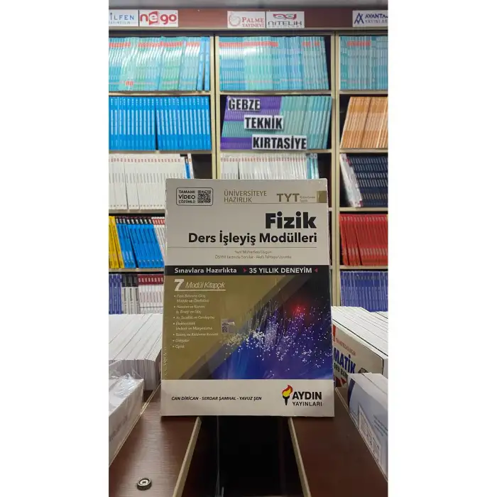 Üniversiteye Hazırlık TYT Fizik Ders İşleyiş Modülleri Aydın Yayınları