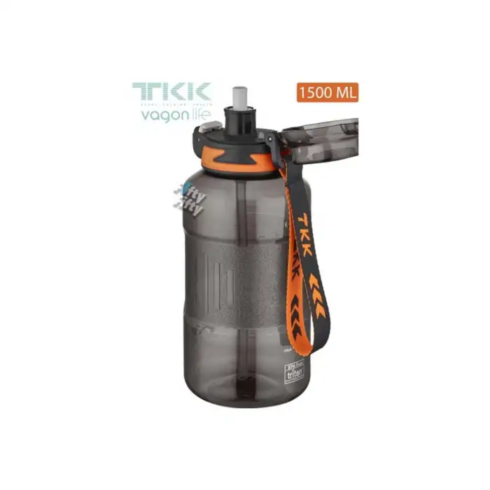 Vagon Life Tkk Su Matarası 1500 ml SİYAH 1021