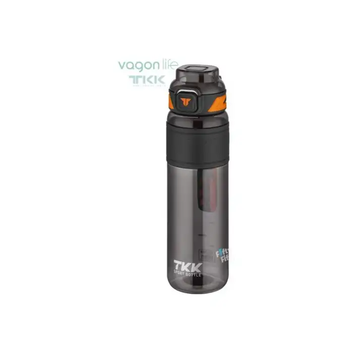 VAGONLİFE T1020 TKK PİPETLİ SÜZGEÇLİ TRİTAN MATARA SİYAH 1000ml