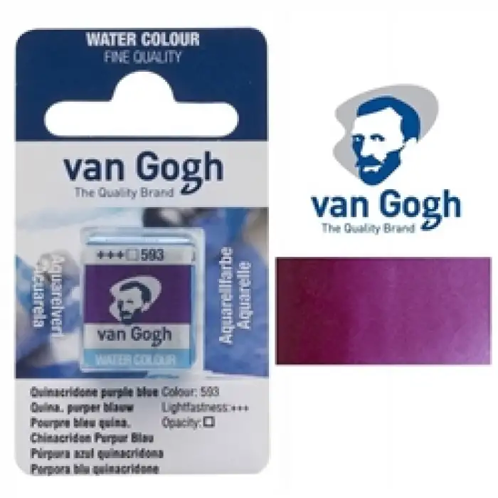 VAN GOGH SULUBOYA TABLET QUINACRIDONE PURPLE BLUE