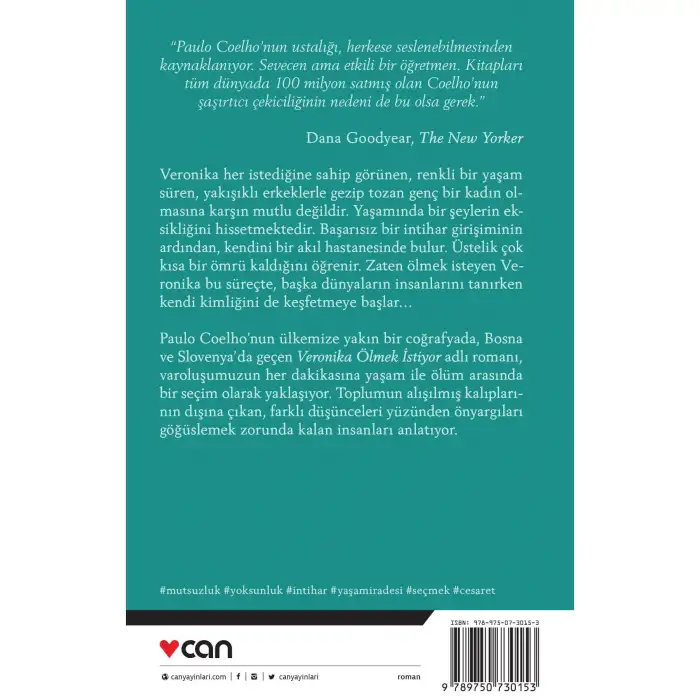 VERONİKA ÖLMEK ISTİYOR