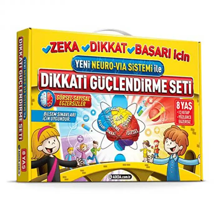 Yeni Neuro Via Sistem ile Dikkati Güçlendirme Seti