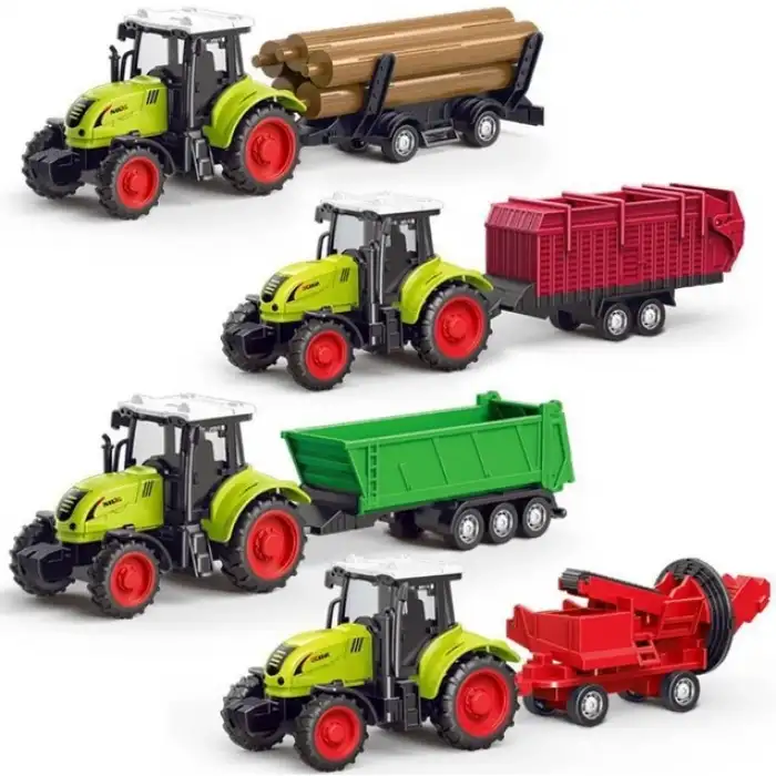 YEŞİL TRAKTOR ROMORKLU 4ASS 80