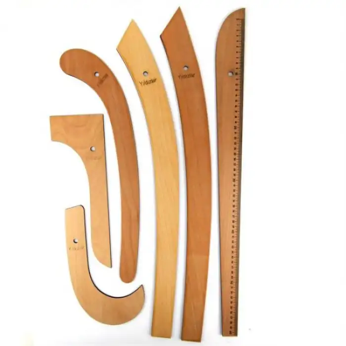 YILDIZLAR RİGA CETVEL SETİ (AĞAÇ) ÇANTALI