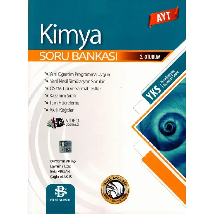 YKS AYT Kimya Soru Avcıları Soru Bankası Video Çözümlü