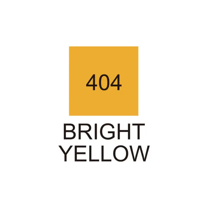 Zig Kurecolor Kc-3000 404 Twin S Marker Kalem Bright Yellow