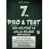 7. Sınıf Din Kültürü ve Ahlak Bilgisi ProTest Soru Bankası Bilfen Yayıncılık