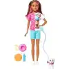 Barbie Kaptan Bebek Ve Köpekli Set Hkd77