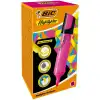 BIC FOSFORLU KALEM FLAT PEMBE