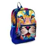 Coral High Kids Lacivert Saks Aslan Desenli Dört Bölmeli Okul Sırt Çantası 23741
