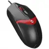 EVEREST SM-220 USB SİYAH/KIRMIZI 1200DPİ 3D OPTİK KABLOLU MOUSE