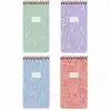 KESKİN DEFTER PASTEL FLORA 10x19 KARTON KAPAK SPİRALLİ 80 YP. ÇİZGİLİ 384960