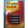 KODAK PİL İNCE ÇİNKO KARBON 4LÜ BLS