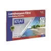 KRAF LAMİNASYON FİLMİ PARLAK A3 100 Mic. 100 LÜ 2131