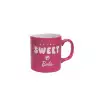 MACMUG 381174 BARBIE MUG EXTRA SWEET PEMBE-BEYAZ SERAMİK KUPA