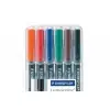 STAEDTLER 317 WP6 LUMOCOLOR PERMANENT MARKÖR 6LI SET