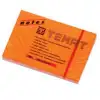 TEMAT 5656-35 50X75 YAPIŞKANLI NOT KAĞIDI FOSFORLU TURUNCU