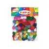 TİCON POMPOM 20MM ,70Lİ PAKET PASTEL RENKLER