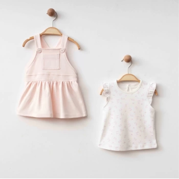 Eslenza Baby Badili Elbise 0143 Pembe