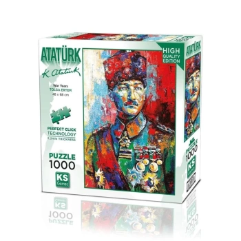 Nessiworld   20771  Savaş Yılları 1000 Parça Puzzle -Ks Puzzle