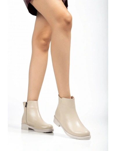 165-204 Bej Yanki Günlük Kadın Bot