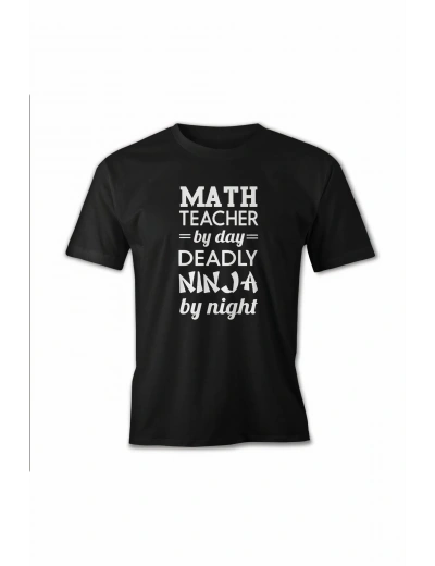 24 Kasım Öğretmenler Baskılı T-shirt - Siyah