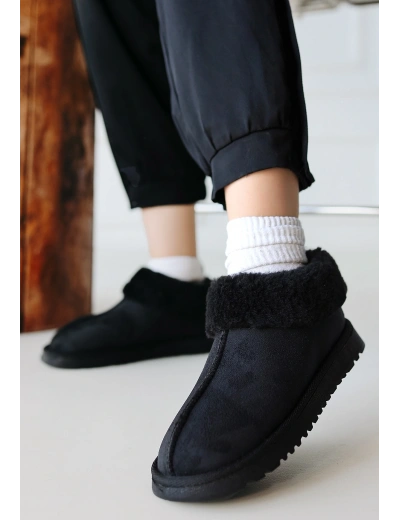 Abby Siyah Süet Bot