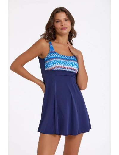 Argento 0341-3017 Kadın Elbiseli Mayo